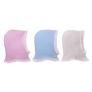 Sevi Bebe Velur Koruyucu Giymeli Şapka - Ekru No:40