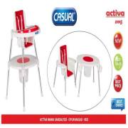 Casual Activa Mama Sandalyesi ve Oyun Masası - Kırmızı