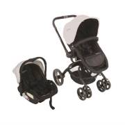 Kraft Twist Eco Travel Sistem Bebek Arabası - Gümüş Siyah