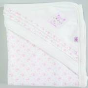 Pierre Cardin PC-521-0501-4 Çiçek Baskılı Battaniye - Pembe