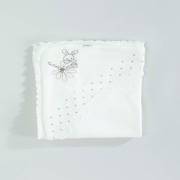 Pierre Cardin PC-521-0504-2 Tavşan Nakışlı Battaniye - Ekru