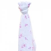 Mycey Çok Amaçlı Müslin Örtü XL - Pembe