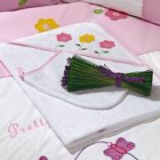 Funna Baby 0024 Butterfly Havlu ve Kesesi 90*90