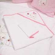 Funna Baby 4724 Tweet Home Havlu ve Kesesi 90*90