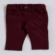 Bebepan Airplane Gabardin Pantolon Bordo 9-12 Ay