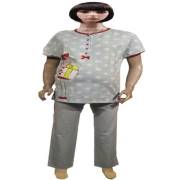 Limissi 2051 Lohusa Pijama Takımı Mavi/S