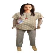 Limissi 2051 Lohusa Pijama Takımı Bej/S