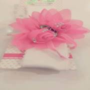 Bibi & Mimi 9055149 Pembe Çiçekli Bandana