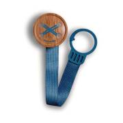 Suavinex Button Kumaş Emzik Bandı - Mavi (302304)