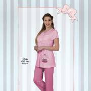 Limissi 2046 Lohusa Pijama Takımı Pembe /XL