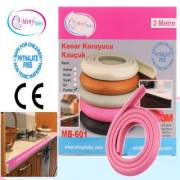 Miny Baby MB-601 Kenar Koruyucu Kauçuk - Pembe