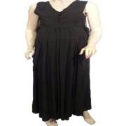 Hell Klar Moss Elbise 48 Beden Siyah