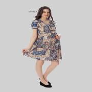 Hell Klar Tırnak Kol Şifon Elbise 42 Beden Saks