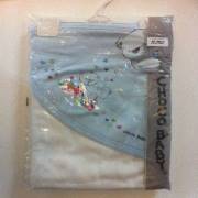 Chocobaby Kapşonlu Battaniye Kalpli Mavi