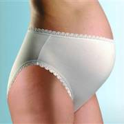 Chezmam 1141 Dantel Lastik Hamile Külot - Beyaz / 3