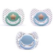 Suavinex Haute Couture Fizyolojik Silikon Emzik 0-4 Ay Erkek (302283)