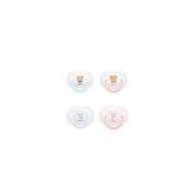 Wee Baby 781 Special Saplı Kapaklı Damaklı No:1 Emzik 0-6 Ay Pembe