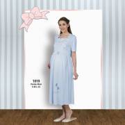 Limissi 1019 Lohusa Gecelik Mavi/XL