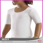 Limissi 30231 Şahin Ribanalı Fistolu Fanila Kız - Beyaz