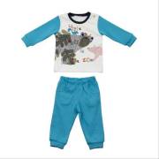 Bebepan Zoo Ayılı İkili Tk 9325 K.Beyaz/Turkuaz 9-12 Ay