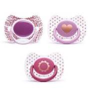 Suavinex Haute Couture Fizyolojik Silikon Emzik +12 Ay Kız (302286)