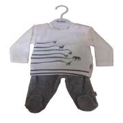 Pierre Cardin PC-622-0603-5 Kadife Çizgi Baskılı Patikli 2