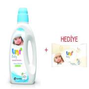 Uni Baby Çamaşır Deterjanı 1500ml - Sensitive Islak Mendil Hediyeli