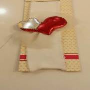 Bibi & Mimi 2368 Dore Kırmızı Kalpli Bandana