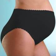 Chezmam 1222 Dantel Lastik Destekleyici Külot / Siyah / 1(S)