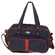 Ats Lüx Sd Deri Çanta Lacivert Kırmızı