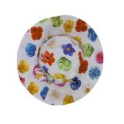 Bebepan 8586 Colors Çiçekli Şapka Orjinal Renk 12-18 Ay