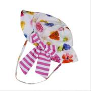 Bebepan 8585 Colors Fiyonklu Şapka Orjinal Renk 3-6 Ay