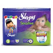 Sleepy Natural Junior Jumbo 24`lü Bebek Bezi 5 Numara