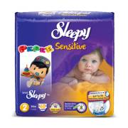 Sleepy Sensitive Mini Jumbo 68`li Bebek Bezi 2 Numara