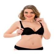 Hilarity 30206 Dantelli Emzirme Sütyeni Siyah - 85