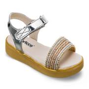 Vicco Patik Kız Sandalet 928.Z.766 Gümüş / 29