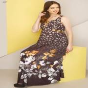 Livaa 1687 Hamile Elbise Siyah - XL