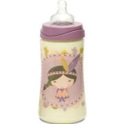 Suavinex 3 Position Biberon 360 ml +4 Ay İndians Mor (3800056)