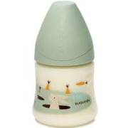 Suavinex Pp Geniş Ağızlı Biberon 150 Ml.Silikon Uçlu 0-6 Ay Happy Bunny Yeşil (3800141)