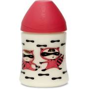 Suavinex Pp Geniş Ağız Biberon 270 Ml.Silikon Uç 0-6 Ay Petit Secret Pembe (3800142)