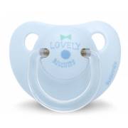 Suavinex Ortodontik Silikon Emzik 0-6 Ay Lovely Biscuits Açık Mavi (3801065)