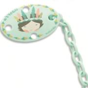 Suavinex Total Look Oval Emzik Zinciri İndians Mavi (3150731)