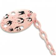 Suavinex Total Look Oval Emzik Zinciri Swallows Pembe (3150731)