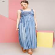 Livaa 1597 Hamile Elbise Kot Rengi - L