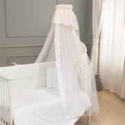 Funna Baby 5333 Premium Baby Cibinlik Tül - Paris / 5 mt - Beyaz