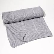 Funna Baby 9480 Triko Battaniye - Capelli / Gri