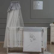 Funna Baby 5733 Baby Star Cibinlik Tül - Paris - Gri