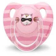 Suavinex Ortodontik Silikon Emzik 6-18 Ay Petit Secret Pembe (3801096)