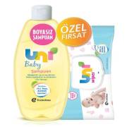 Uni Baby Şampuan 750 ml + Wipes Islak Mendil