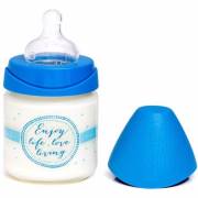 Suavinex 3800682 Meaningful Life Cam Biberon Silikon Uç 120 ml - Koyu Mavi